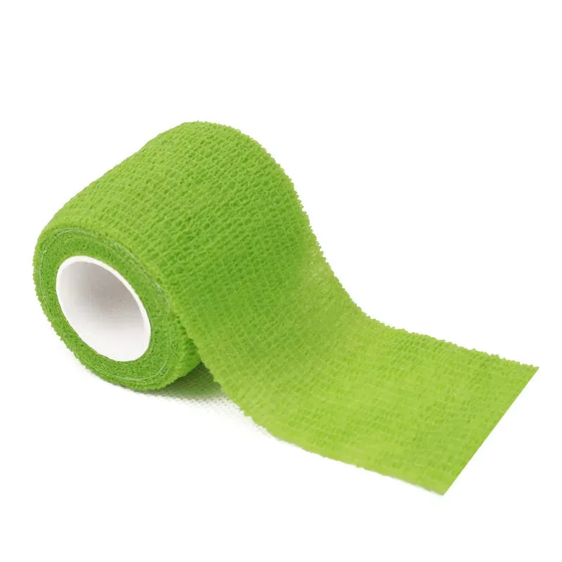 Yeknu 1/10 Roll Colorful Sports Self Adhesive Elastic Bandage Wrap Tape Elastoplast For Knee Pads Finger Ankle Palm Aid Kit Pet Tool