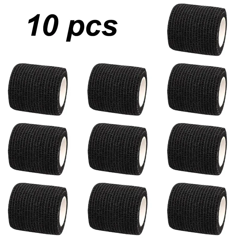 Yeknu 1/10 Roll Colorful Sports Self Adhesive Elastic Bandage Wrap Tape Elastoplast For Knee Pads Finger Ankle Palm Aid Kit Pet Tool